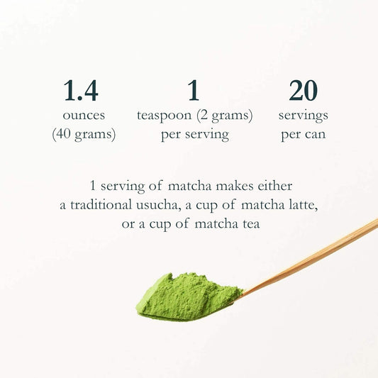 Naoki Matcha Fragrant Yame Blend – Authentic Japanese First Harvest Ceremonial Grade Matcha Green Tea Powder from Yame, Fukuoka (40g / 1.4oz)