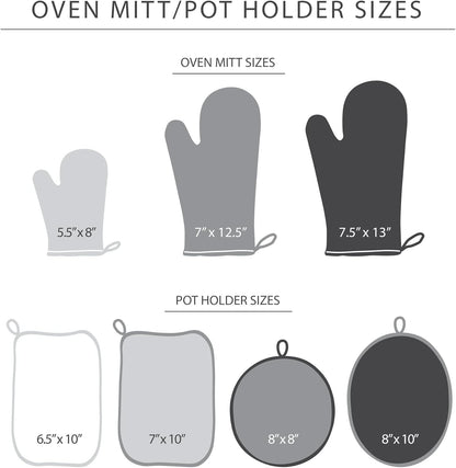 KitchenAid Asteroid Pot Holder 2-Pack Set, Milkshake Tan, 7"x10"