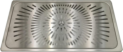 Stainless Steel Drip Tray - Perfect for Homes, Clubs, Bars, Cafes, Restaurants, Hotels, Or Commercial Use - Easy to Clean, No Drainage Required (9.1 * 16.7)