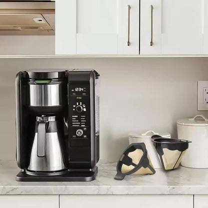 Replacement Parts Cone Reusable Coffee Permanent Filters Compatible with Ninja CM300, CP300, CP307, Coffee & Most Single-Serve Machines (BPA-Free, Easy Clean)
