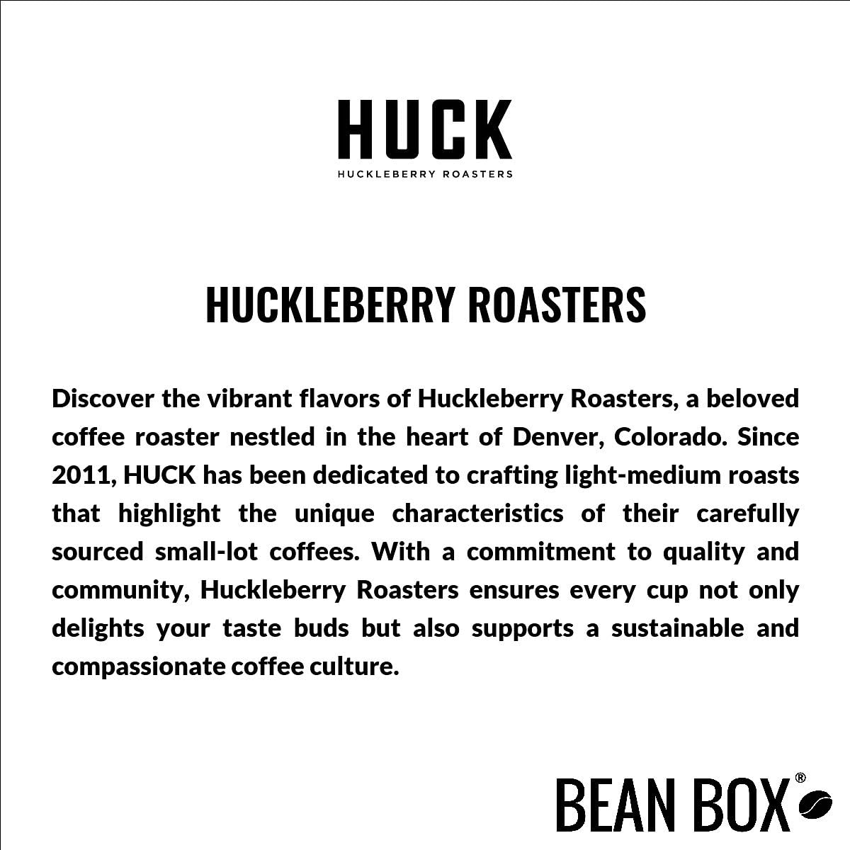 Phantom Limb - Roasted by Huckleberry Roasters - Whole Bean Coffee - 2 Pound Bag