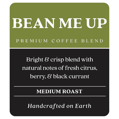 Copper Moon Single Serve Coffee Pods For Keurig K-Cup Brewers, Light Roast, Bean Me Up Blend, 36 Count