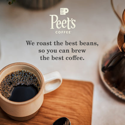 Peet's Coffee, Dark Roast Whole Bean Coffee - French Roast 18 Ounce Bag