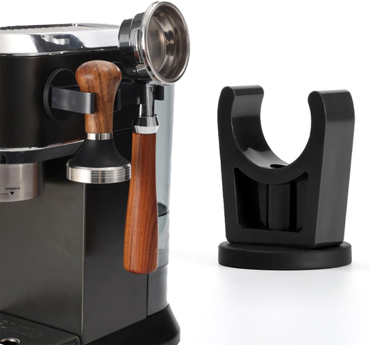 Wall Mounted Magnetic Hand Tamper Holder, Magnetic Wall Rack Portafilters Holder Coffee Filter Tamper Stand, Portafilter Holder for Home Office Kitchen