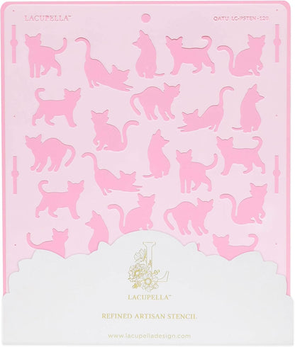 Large and Tall Cake Decorating Stencil (QATU)