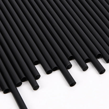 Tomnk 500pcs Straws Disposable, 10.3 Inches Plastic Straws, Plastic Drinking Straws for Tumblers and Ice Coffee