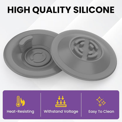 Espresso Backflush Cleaning Disc, 54mm Silicone Backflush Disc for Most Espresso Machines, Compatible with BES870XL BES878BSS BES880 BES840XL BES810BSS, 4 Pack