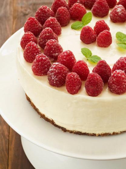 A Blend Above White Chocolate Raspberry Swirl Pie Mix - No-Bake Desserts, All Natural, Vegan, Gluten Free, No MSG - Instant Dessert Mix, Fruit Dip, Bagel Topping, Frosting, Cheesecake Filling - Makes 16 Oz (Pack of 3)