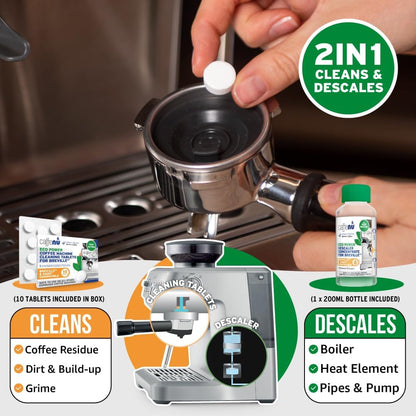 Caffenu Cleaning & Descaling Kit Compatible with Breville Espresso Machines