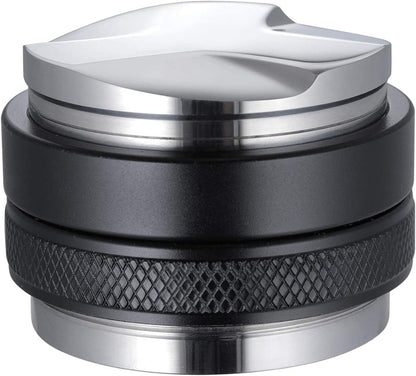 53mm Coffee Distributor and Tamper, Dual Head Coffee Leveler Compatible with Breville 54mm Portafilter, Adjustable Depth- Professional Espresso Hand Tampers