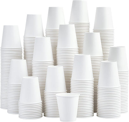 LITOPAK 480 Pack 5 oz Disposable Paper Cups, Disposable Mouthwash Cups, Small Disposable Cups, Mini Paper Cups for Parties, Picnics, Barbecues, Travel and Events