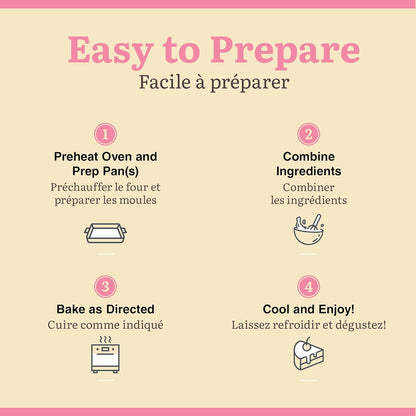 XO Baking Co. Gluten Free Carrot Cake Gourmet Cake Mix; Contains Real Carrots; Non-GMO; Kosher; Rice Free; Soy Free; Dairy Free; Peanut Free; No Preservatives; No Artificial Flavors or Colors, 2-Pack