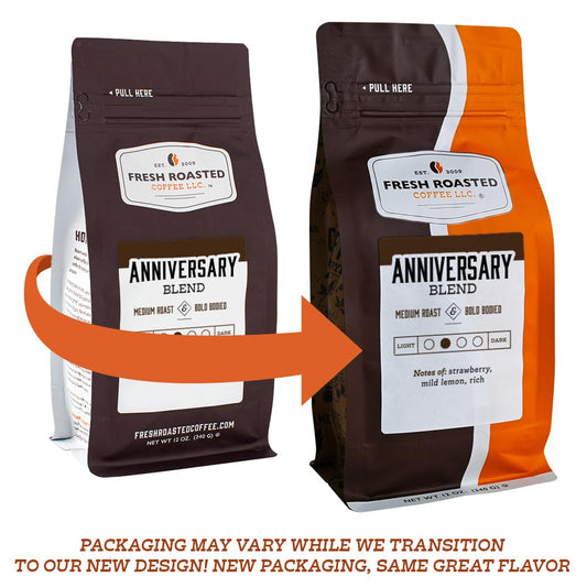 Fresh Roasted Coffee, Breakfast Blend, 12 oz, Light Roast, Kosher, Ground