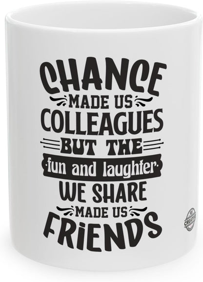 11 OZ Novelty Coffee Mugs - Christmas Gift (Share Friends)