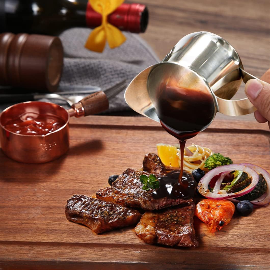 Rolin Roly 240ML Milk Frothing Pitcher Stainless Steel Small Bell-Shaped Creamer Coffee Jug for Barista Cappuccino Espresso Cups Latte Art Pitcher