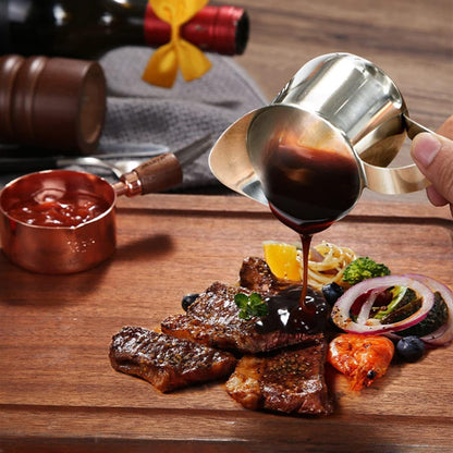 Rolin Roly 240ML Milk Frothing Pitcher Stainless Steel Small Bell-Shaped Creamer Coffee Jug for Barista Cappuccino Espresso Cups Latte Art Pitcher