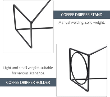 Pour Over Dripper Stand Manual Coffee Filter Maker Pour Over Coffee Holder Filter Cup Holder Tea Strainer Stand for Coffee Beer Drink Maker
