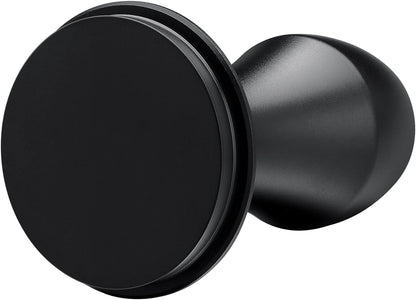 Normcore 58.5mm Espresso Coffee Tamper V4 - Spring Loaded Tamper With Titanium PVD Coating Flat Base -15lb / 25lb / 30lbs Replacement Springs