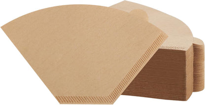 100 Count Coffee Filter #2, 2 Cone Coffee Filters Unbleached Natural 2 Cone Filters Paper Compatible with Drip and Pour Over Coffee Maker