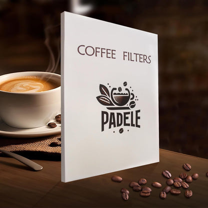 Coffee Filters #4，Cone Coffee Filter 8-12 Cup，200 Unbleached Natural Coffee Filters