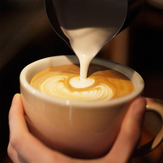 Milk Frothing Pitcher with BONUS Latte Art Pen, 12oz Milk Frother Cup with Clear Scale 304 Stainless Steel Cappuccino Espresso Machine Accessories for Barista Coffee Bar.