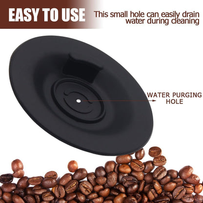 Dianrui 2 Pack Espresso Backflush Cleaning Disc 54mm (with Hole) for Breville Cleaning Disc for Breville Espresso Machine Part BES870XL/878/860/880/810/840/450/500