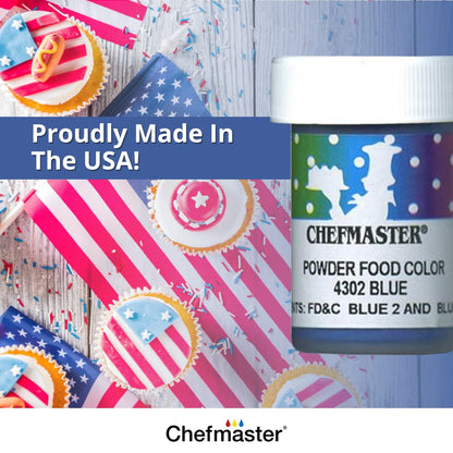 Chefmaster Brown Dry Powder Candy Color | Vibrant Shades | Chocolate, Macarons, Fondant | Decorating | Professional-Grade Dye | Easy-to-Use | Manufactured in USA | 3 grams
