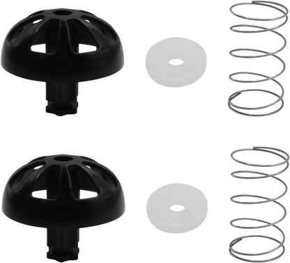 2 Pack Coffee Maker Brew Basket Stop Valve Kit 112435-000-000 185774-000-000 Compatible with Hamilton Beach Coffee Makers 990117900 990237500