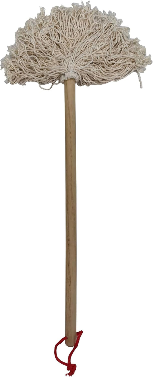 Better Grillin BBQ Bastin Mop Basting Barbecue Brush/Mop Easily Applies Marinades, Sauces, Washes Out, 16in Handle, 4pk