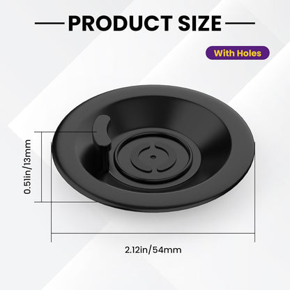 Espresso Backflush Cleaning Disc, 54mm Silicone Espresso Cleaning Disc for Most Espresso Machines BES980XL BES990 BES900XL BES920XL, 4 Pack