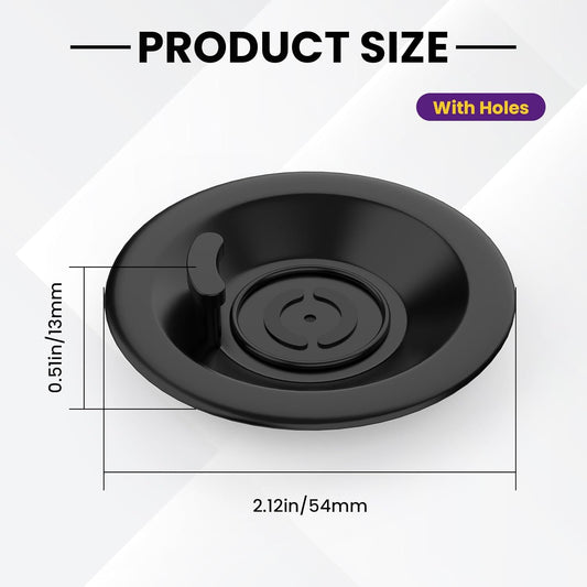 Espresso Backflush Cleaning Disc, 54mm Silicone Espresso Cleaning Disc for Most Espresso Machines BES980XL BES990 BES900XL BES920XL, 4 Pack