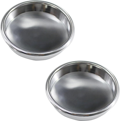 58mm Backflush Disk, Blind Portafilter Basket for Espresso Coffee Machine Maker Back Flush Insert Basket 2 Pcs