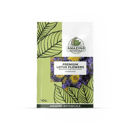 Premium Whole Dried Flower Tea - Natural Loose Leaf Tea Non GMO Caffeine Free Sleepytime Herbal Tea – Excellent Source of Antioxidants - 30 grams