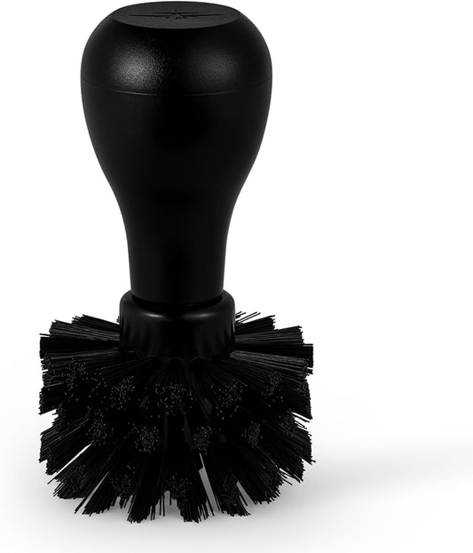 MHW-3BOMBER Coffee Portafilter Cleaning Brush 58mm ABS Espresso Machine Portafilter Brush Speacial for 58mm Portafilter Professional Barista Cleaning Tools Effectively Cleaning, Black B5536