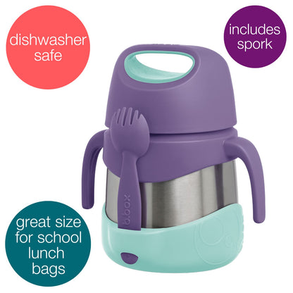 B.box Lilac Pop Insulated Food Jar, 1 EA