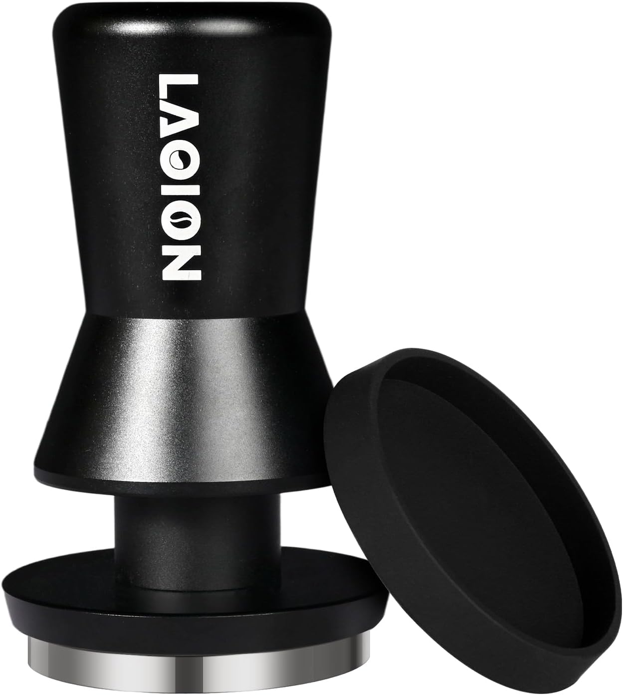 53.3mm Espresso Tamper, Coffee Espresso Accessories with Ergonomic Handle, Tamper Tool Espress Includes 15lb/25lb/30lb Replacement Spring, Coffee Tamper Fits for Breville 54mm Portafilters