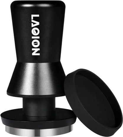 53.3mm Espresso Tamper, Coffee Espresso Accessories with Ergonomic Handle, Tamper Tool Espress Includes 15lb/25lb/30lb Replacement Spring, Coffee Tamper Fits for Breville 54mm Portafilters