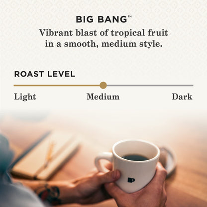 Peet's Coffee, Medium Roast Keurig K-Cup Pods - Big Bang 60 Count (6 Boxes of 10 K-Cup Pods)