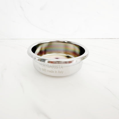 IMS Competition Convex Filter Basket. Nanotech. For 58mm bottomless portafilters. Double Espresso 20g.