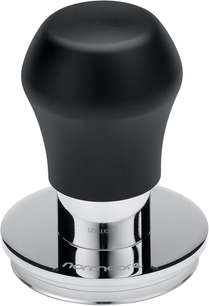 Normcore 51.5mm Coffee Tamper V4.1 Mini, Spring-Loaded Tamper with Click Feedback, Compatible with La Pavoni Professional PL, Europiccola EL, Black