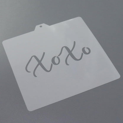 XOXO Cookie Cutter and Stencil SET Cutter and Stencil Set Bundle cookie stencil and cutter kit pyo cookie cutter cookie (XOXO)