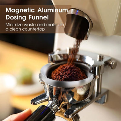 51mm Espresso Accessories Kit, Spring Loaded Calibrated Tamper, WDT Tool and Dosing Funnel Set Fits Delonghi 51 mm Espresso Coffee Machines and Portafilter