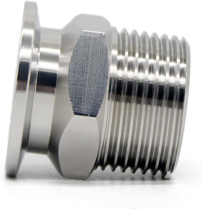 SS304 KF25 NPT Male Adaptor thread 1" NW25 KF Male coupling ISO-KF25 X NPT 1"