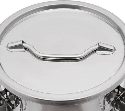 Stainless Steel Milk Bucket With Faucet, Milk Can Large Liquid Container Storage,Sealing Lid and Carry Handle,for Wine, Oil Storage Transport (12L/3.2Gal,w/Faucet)
