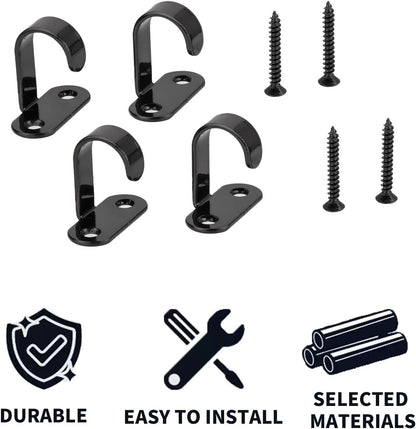 Ceiling Hooks, 20 Pcs Screw Mounted Ceiling Hooks for Hanging Plants, Under Cabinet Cup Hooks, Under-Shelf Towel/Robe Hook Clothes Hook Heavy Duty for Bathroom Kitchen Cabinet