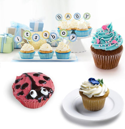 12 Cups Silicone Muffin Pan - Regular Size Cupcake Pan Muffin Tin for Baking Nonstick Food Grade