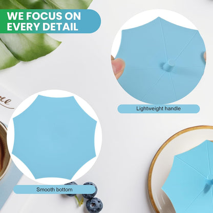 Silicone Cup Covers (Set of 4) ， Multicolored Silicone Lids for Mugs, Cups, Tea Pots,Flexible Mug Covers，Hot Cup Lids for Coffee & Tea