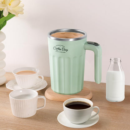 Drink Stirrer,Electric Mixing Mug,Electric Stirring Coffee Mug,Stirring mug, Coffee Mugs,Suitable for Coffee, Milk, Cocoa and Other Beverages