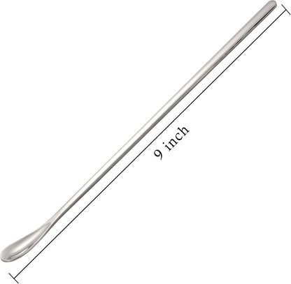 Stainless Steel Cocktail Stir Sticks with Long Handle of 6 Pieces for Coffee & Tea Drinks