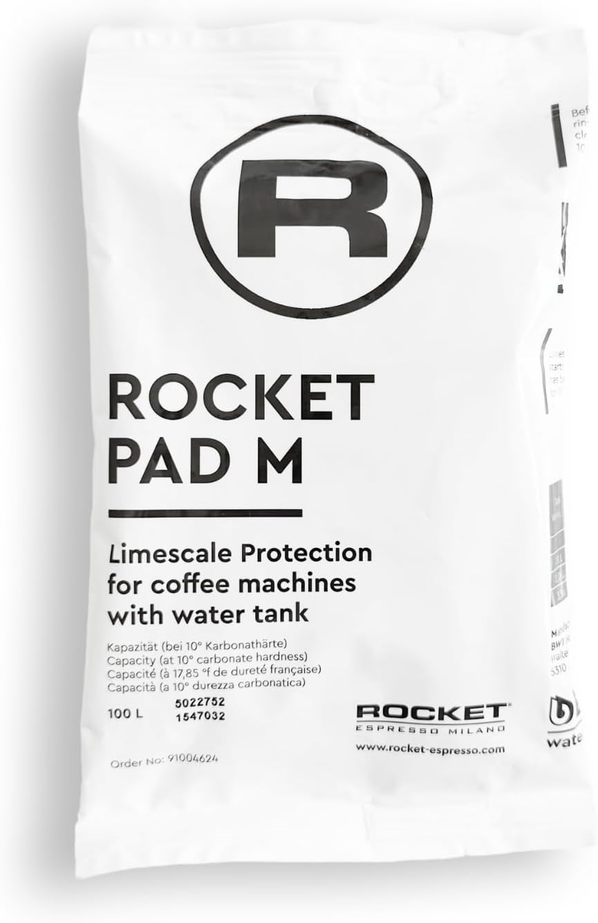verybarista Limescale Protection Pad For Coffee and Espresso Machines - Water Reservoir Pad. Made for Rocket Espresso - Capacity Up to 2 Months or 25 gal.